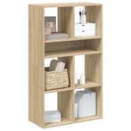 vidaXL Boekenkast 66x31x112 cm bewerkt hout sonoma, Huis en Inrichting, Kasten | Boekenkasten, Verzenden, Nieuw, Overige houtsoorten