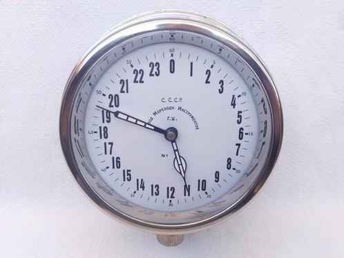 Scheepsklok - USSR. Plant of Nautical Instruments -   -, Antiek en Kunst, Curiosa en Brocante