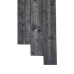 Vuren steigerplank zwart geïmpregneerd 30x195x1000mm, Doe-het-zelf en Verbouw, Hout en Planken, Ophalen of Verzenden, Nieuw, Vuren