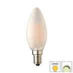 LED kaarslamp E14 | 4.2 watt dimbaar | 2200K extra warm wit, Verzenden, Nieuw, E14 (klein), Overige typen