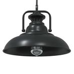 vidaXL Hanglamp E27 Ø 31 cm ijzer zwart, Verzenden, Nieuw