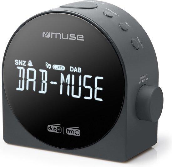 Muse M-185CDB - Stijlvolle digitale wekkerradio met, Witgoed en Apparatuur, Wekkers, Verzenden