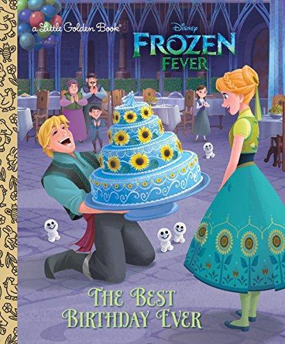 The Best Birthday Ever (Disney Frozen) (Little Golden Book),, Boeken, Overige Boeken, Gelezen, Verzenden