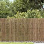 vidaXL Tuinscherm 500x80 cm riet, Verzenden, Nieuw, Minder dan 1 meter