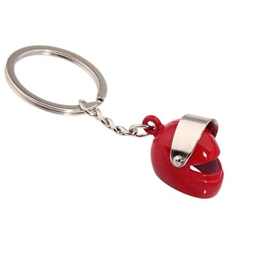 Sleutelhanger rode scooterhelm, Motoren, Kleding | Motorkleding, Nieuw met kaartje, Verzenden