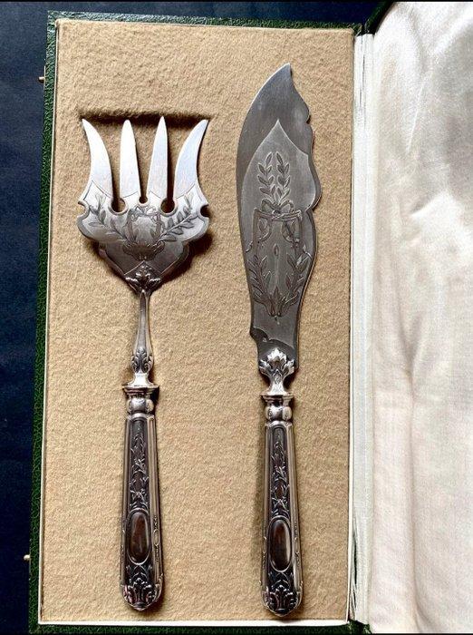 Tafelmessenset - .950 zilver, Antiek en Kunst, Antiek | Goud en Zilver