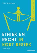 HBO reeks   Ethiek en recht in kort bestek 9789462906464, Zo goed als nieuw
