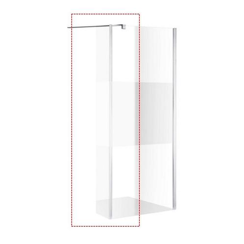 Zijwand Inloopdouche Athena met Hoekpaneel Middenband 30x200, Doe-het-zelf en Verbouw, Sanitair, Douche, Nieuw, Ophalen of Verzenden
