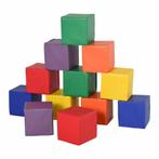 Blokken –  - 12-delig – schuimrubberen - multicolor, Ophalen of Verzenden, Nieuw