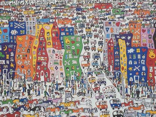 James Rizzi (after) - Its so hard to be a saint when you, Antiek en Kunst, Kunst | Tekeningen en Foto's