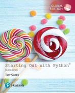 Starting Out with Python Global Edition 9781292225753, Boeken, Schoolboeken, Zo goed als nieuw