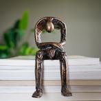 sculptuur, NO RESERVE PRICE - Modern Bronze Sculpture -, Antiek en Kunst