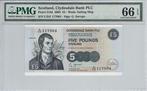 2002 Scotland P 218d 5 Pounds Pmg 66 Epq, Postzegels en Munten, Bankbiljetten | Europa | Niet-Eurobiljetten, Verzenden