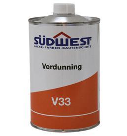 Sudwest V33 verdunning V33, Doe-het-zelf en Verbouw, Schildersmaterialen, Nieuw, Ophalen of Verzenden