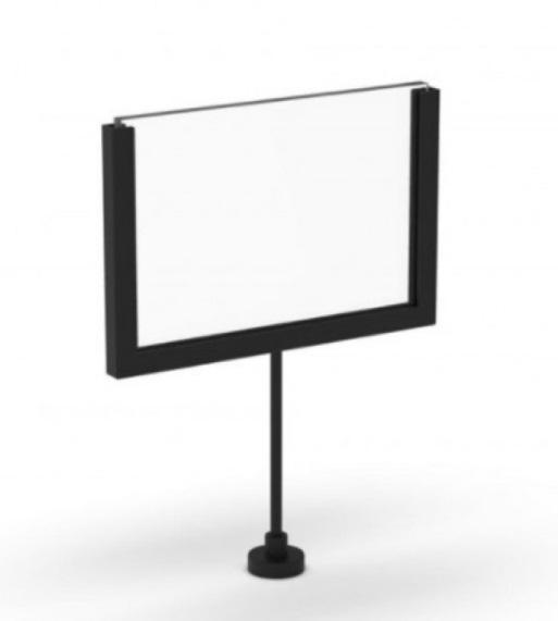 Display A6 magnetisch zwart 01ST0044V_zwart, Zakelijke goederen, Kantoor en Winkelinrichting | Winkel en Inventaris