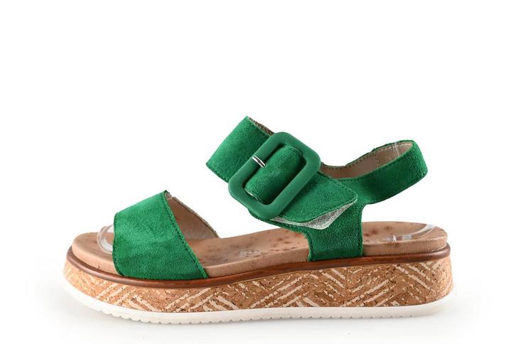 Rieker Sandalen in maat 37 Groen | 10% korting, Kleding | Dames, Schoenen, Groen, Zo goed als nieuw, Sandalen of Muiltjes, Verzenden