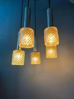 Mid Century Crystal Glass Cascade Pendant Lamp, Huis en Inrichting, Lampen | Hanglampen, Ophalen of Verzenden, Nieuw