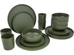 Bo-Camp Industrial - Servies Patom - 16-delig - Groen (16, Huis en Inrichting, Verzenden, Zo goed als nieuw