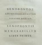 Xenophon - xenophon de socratie Commentari item Socratis, Antiek en Kunst