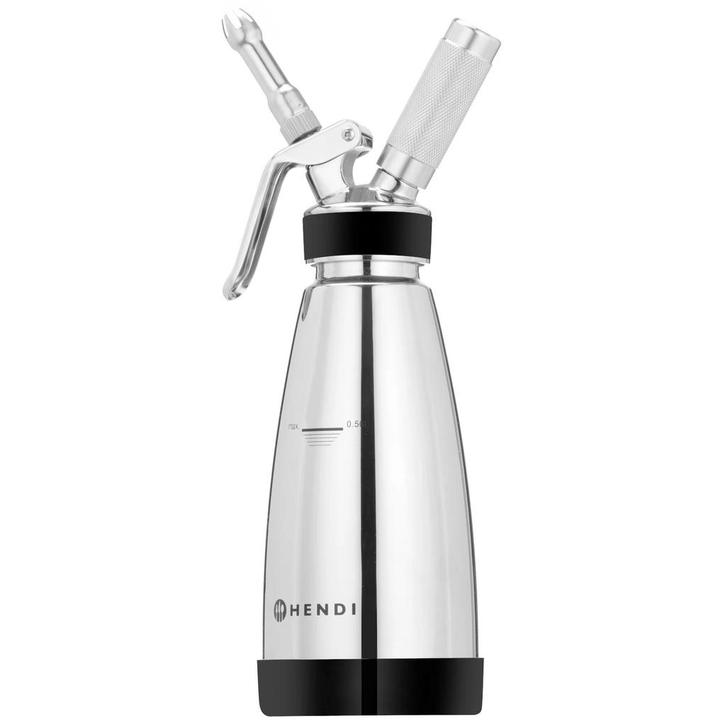 Slagroomapparaat | THERMO WHIPPER | RVS | 0.5L | 3, Zakelijke goederen, Horeca | Keukenapparatuur, Nieuw in verpakking, Verzenden