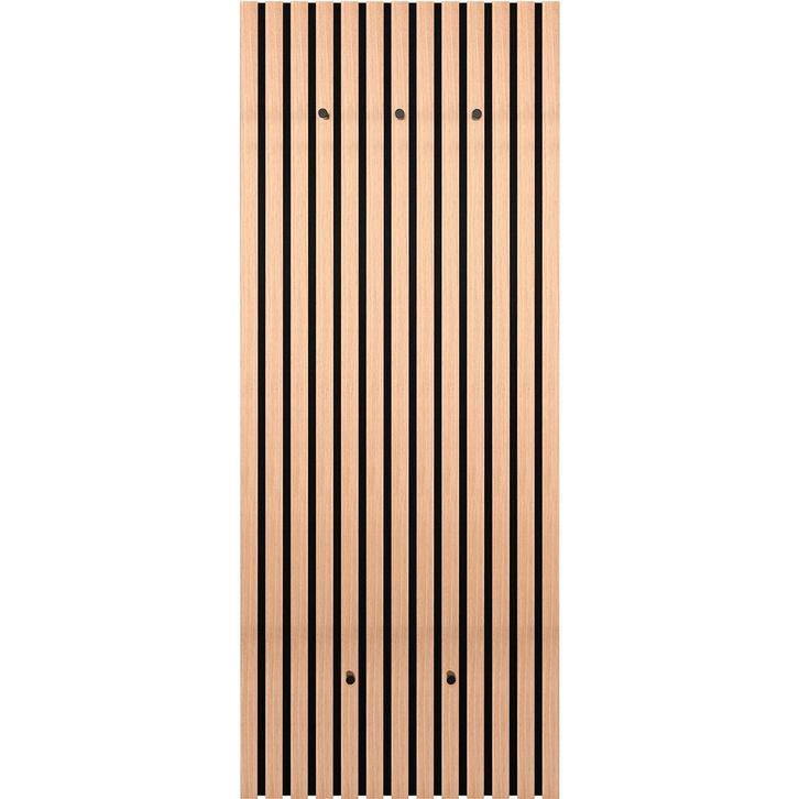 Kapstok - Trion Geve - Wandgarderobe - 50x125cm - Eiken -, Huis en Inrichting, Woonaccessoires | Kapstokken, Nieuw, Ophalen of Verzenden