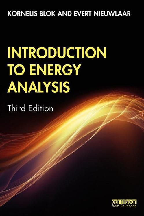 9780367434816 Introduction to Energy Analysis | Tweedehands, Boeken, Informatica en Computer, Zo goed als nieuw, Verzenden
