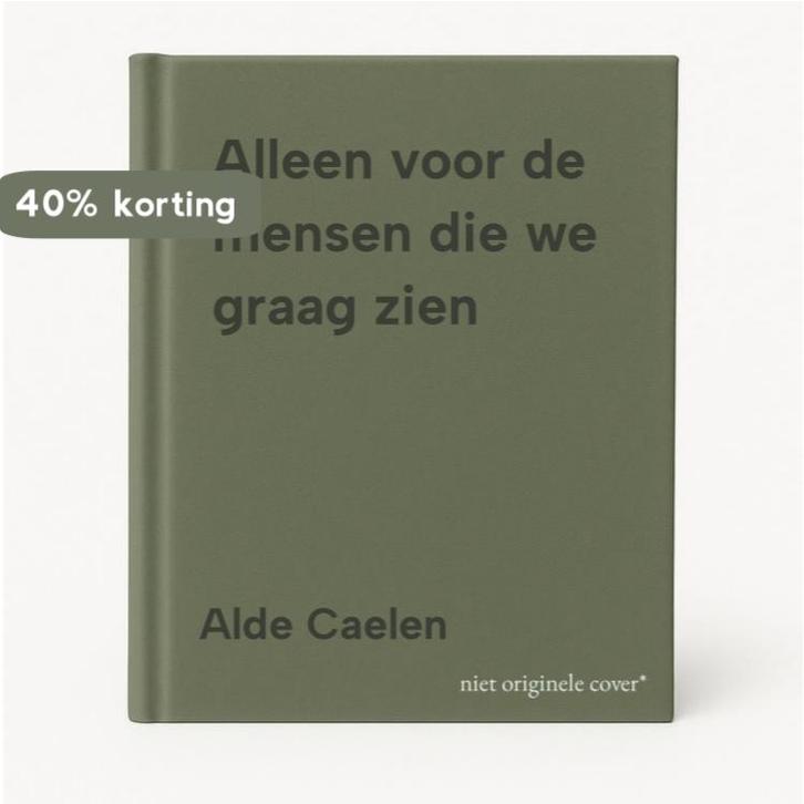 Alleen voor de mensen die we graag zien 9789078322443, Boeken, Kookboeken, Zo goed als nieuw, Verzenden