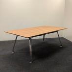 Ahrend 1200 Edition Design tafel, 210x120 cm, noten, Gebruikt, Ophalen of Verzenden, Bureau