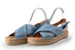 VIA VAI Sandalen in maat 39 Blauw | 10% extra korting, Sandalen of Muiltjes, Zo goed als nieuw, VIA VAI, Verzenden