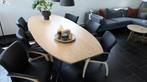 Bellagio bamboe design eettafel 220x110cm, Ophalen of Verzenden, Zo goed als nieuw, Metaal