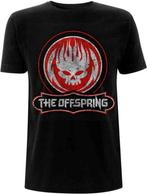 shirts - The Offspring Tshirt Distressed Skull Zwart - Si..., Zo goed als nieuw, Verzenden