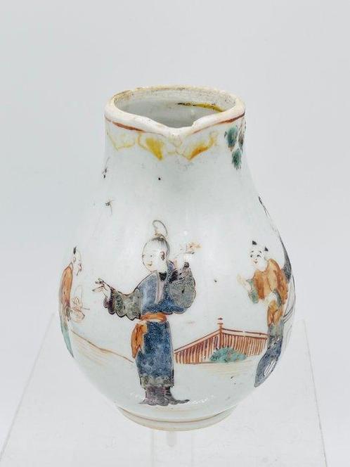 Kruik - Porselein - Famille rose creamer, Antiek en Kunst, Antiek | Overige Antiek