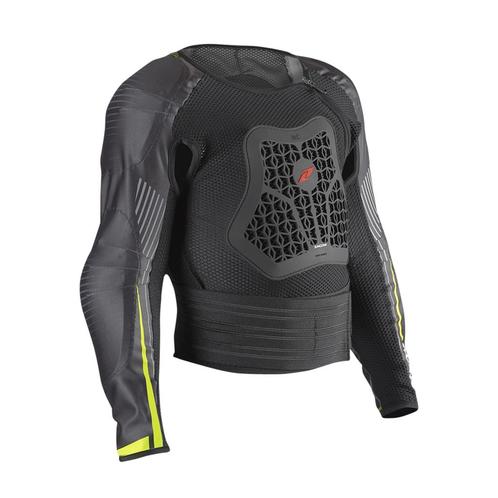 Bodyprotector Zandonà Netcube x8 Zwart–Neon Geel, Motoren, Accessoires | Overige, Nieuw, Verzenden