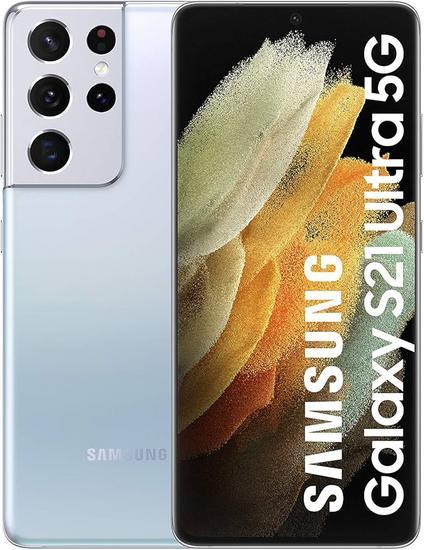 Magazijn opruiming Samsung Galaxy S21 Ultra 128GB zilver ..., Telecommunicatie, Mobiele telefoons | Samsung, Nieuw, Verzenden