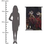 Wanddecoratie - Velvet Wall Cloth