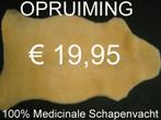 Schapenvacht OPRUIMING 100% Medicinale schapenvacht € 19,95