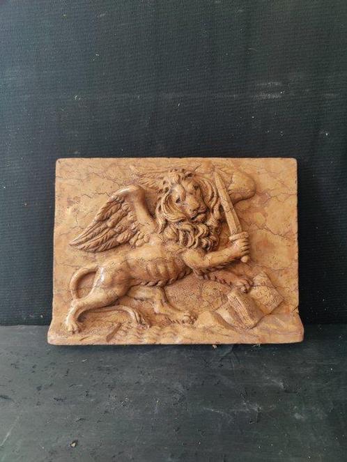 sculptuur, Bassorilievo - Strepitoso Leone di San Marco in, Antiek en Kunst, Kunst | Niet-Westerse kunst