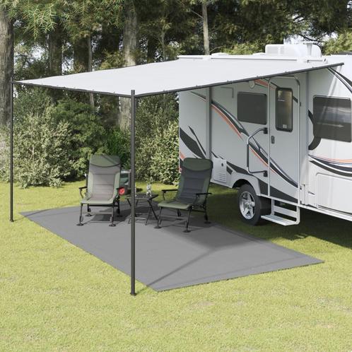 vidaXL Tenttapijt 5x2,5 m antracietkleurig, Caravans en Kamperen, Kampeeraccessoires, Nieuw, Verzenden