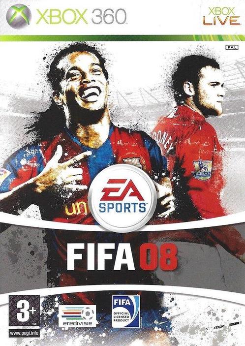 FIFA 08 (Xbox 360 Games) (Xbox 360), Spelcomputers en Games, Games | Xbox 360, Zo goed als nieuw, Ophalen of Verzenden