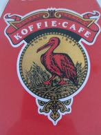 Roode Pelikaan Koffie - Pelican Rouge Café - Emaille plaat -