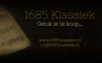 Oude Muziek bij 1685 Klassiek: een heel jaar festival!