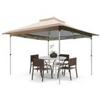 LIVSK Instant Opklapbare Partytent - 360 x 360 cm - Water- e, Tuin en Terras, Verzenden, Nieuw