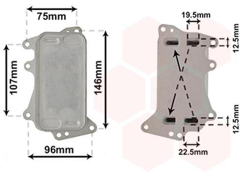 OLIEKOELER VOOR BMW 3 F30/F31/F80 2011-2015 11428510856, Auto diversen, Auto-accessoires, Nieuw, Ophalen of Verzenden