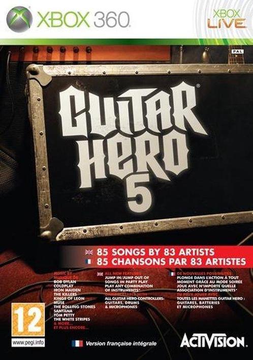 Guitar hero 5 (alleen game), Spelcomputers en Games, Games | Xbox 360, Verzenden