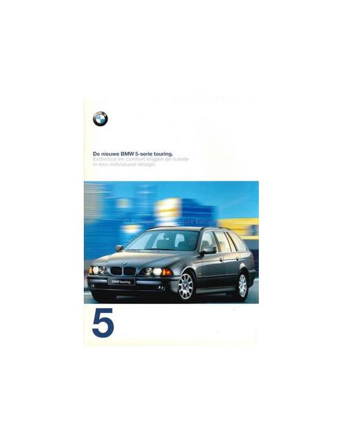 1997 BMW 5 SERIE TOURING BROCHURE NEDERLANDS, Boeken, Auto's | Folders en Tijdschriften, BMW