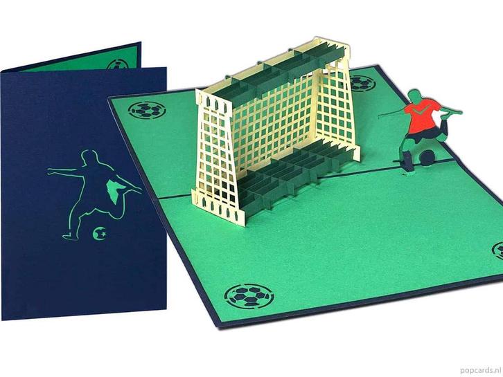 EK Voetbal competitie kampioen Europacup UEFA WK GOAL!, Diversen, Wenskaarten, Verzenden