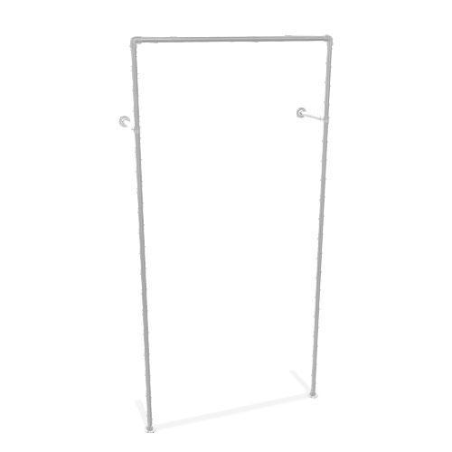 Industrieel Kledingrek Nice | Staal 26.9 mm | Wand | DIY | D, Kleding | Dames, Kledingrekken, Ophalen of Verzenden