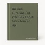 De Geo LRN-line (CE 2025 e.v) boek havo Arm en rijk, Boeken, Verzenden, Gelezen
