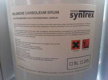 Carboleum - Bruin - 60 liter beschikbaar voor biedingen