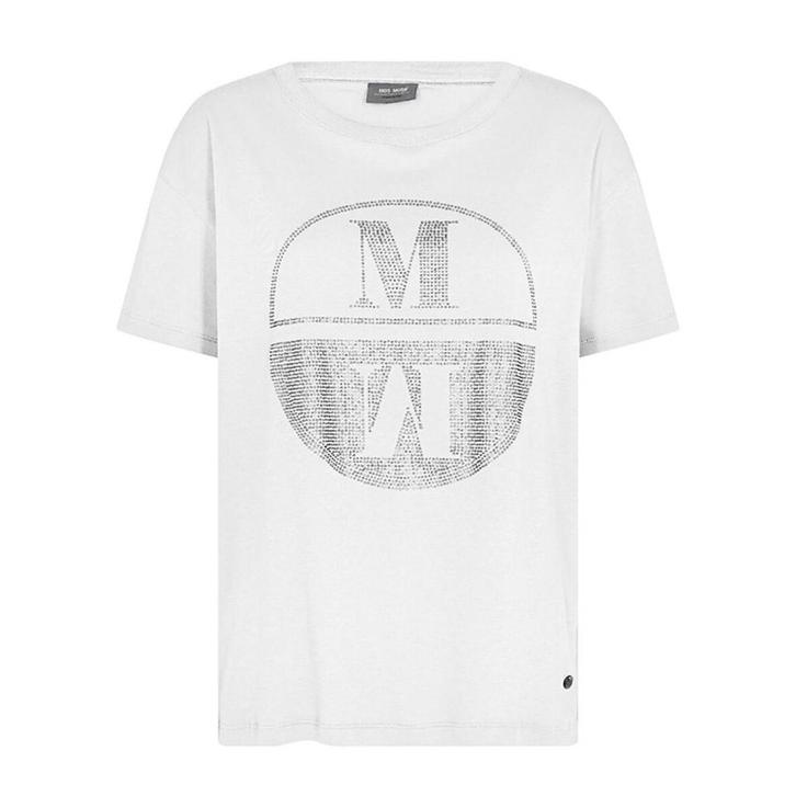 Mos Mosh • wit t-shirt Vicci • XL, Kleding | Dames, Tops, Wit, Nieuw, Maat 46/48 (XL) of groter, Verzenden